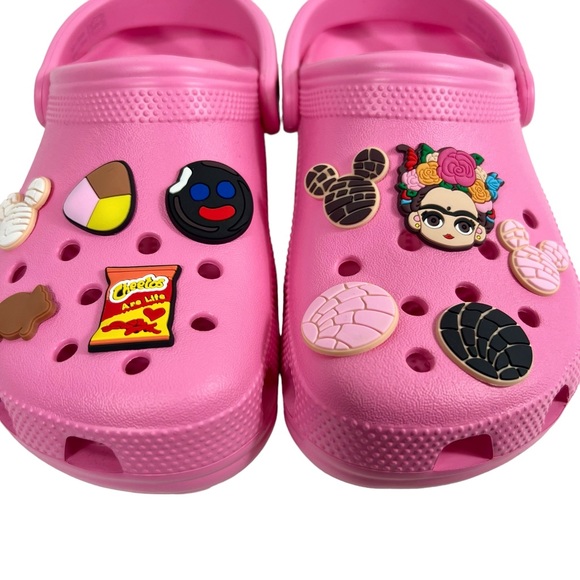 Mexican Concha Sweet Bread Hot Cheetos Shoe Charms Jibbitz New Lot of 10 - Picture 5 of 5